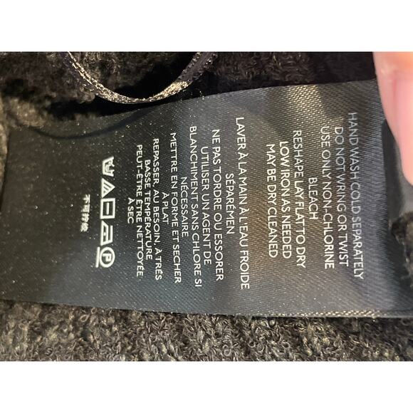 Urban Outfitters Sweater Womens Small Black Asymmetric One Strap Ribbed Summer - Picture 5 of 5